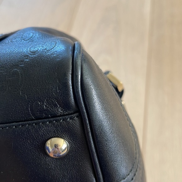 Gucci Black Guccissima Leather Princy Boston Bag with duster bag - Picture 9 of 16